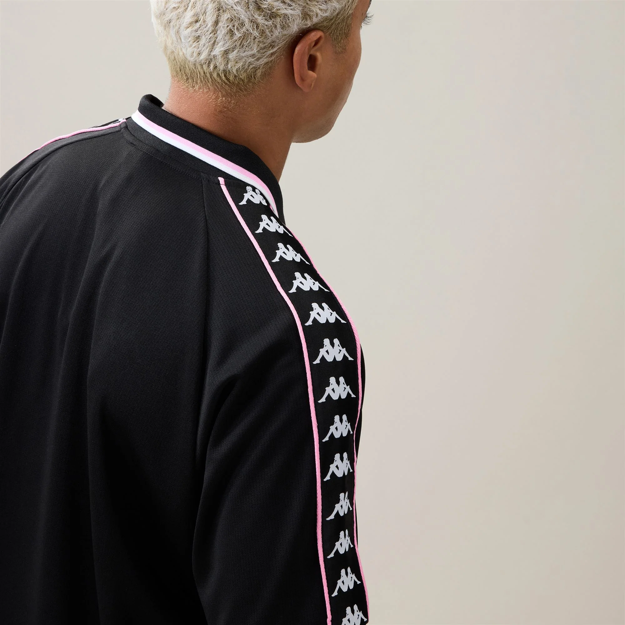 222 BANDA  STAFEN - Active Jerseys - Polo Shirt - Man - Black-Pink Prism-White-Yellow Gold Rich - Image 5