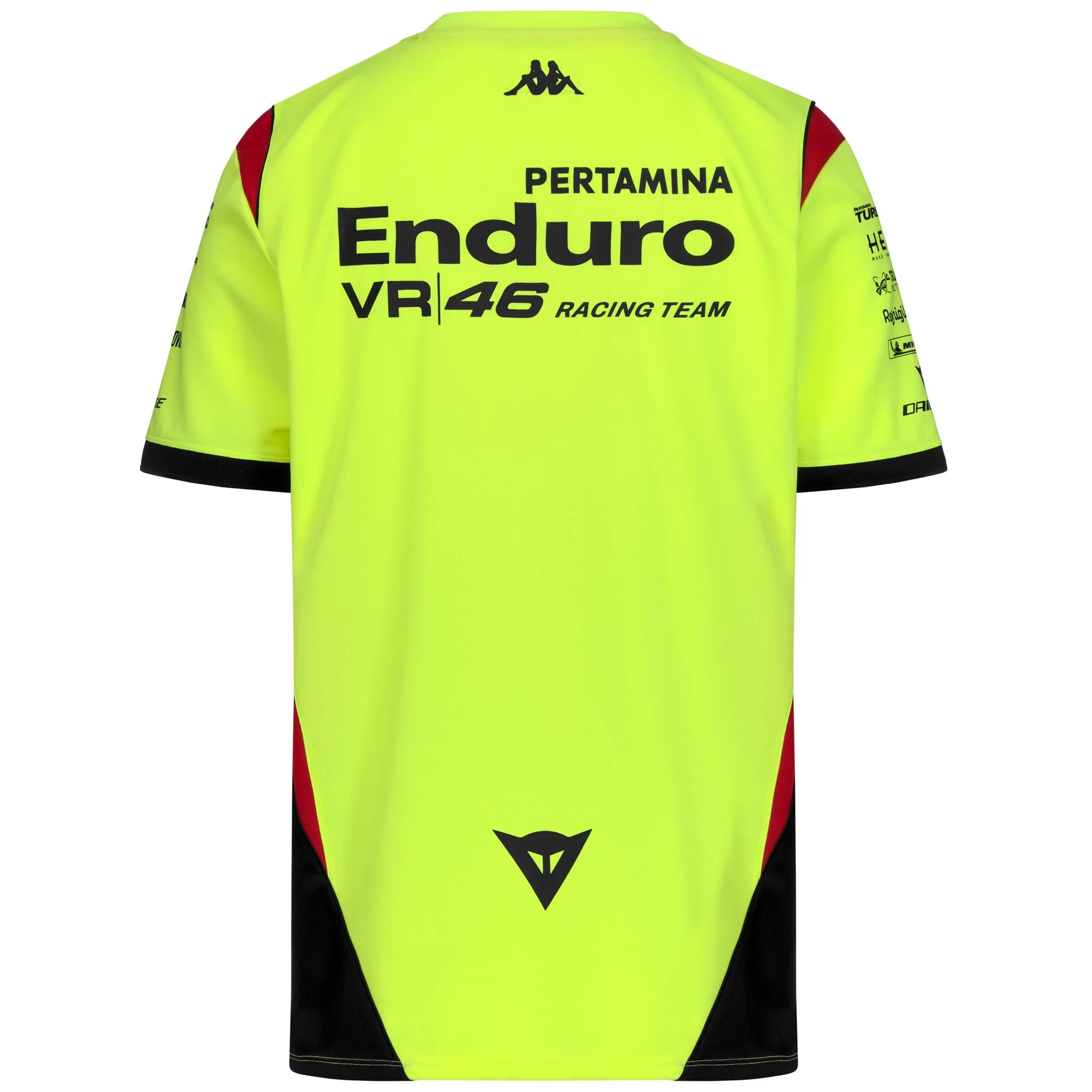AMIRIMO VR46 - Active Jerseys - T-Shirt - Man - NEON YELLOW-BLACK-RED FLAME-NO SPONSOR - Image 3