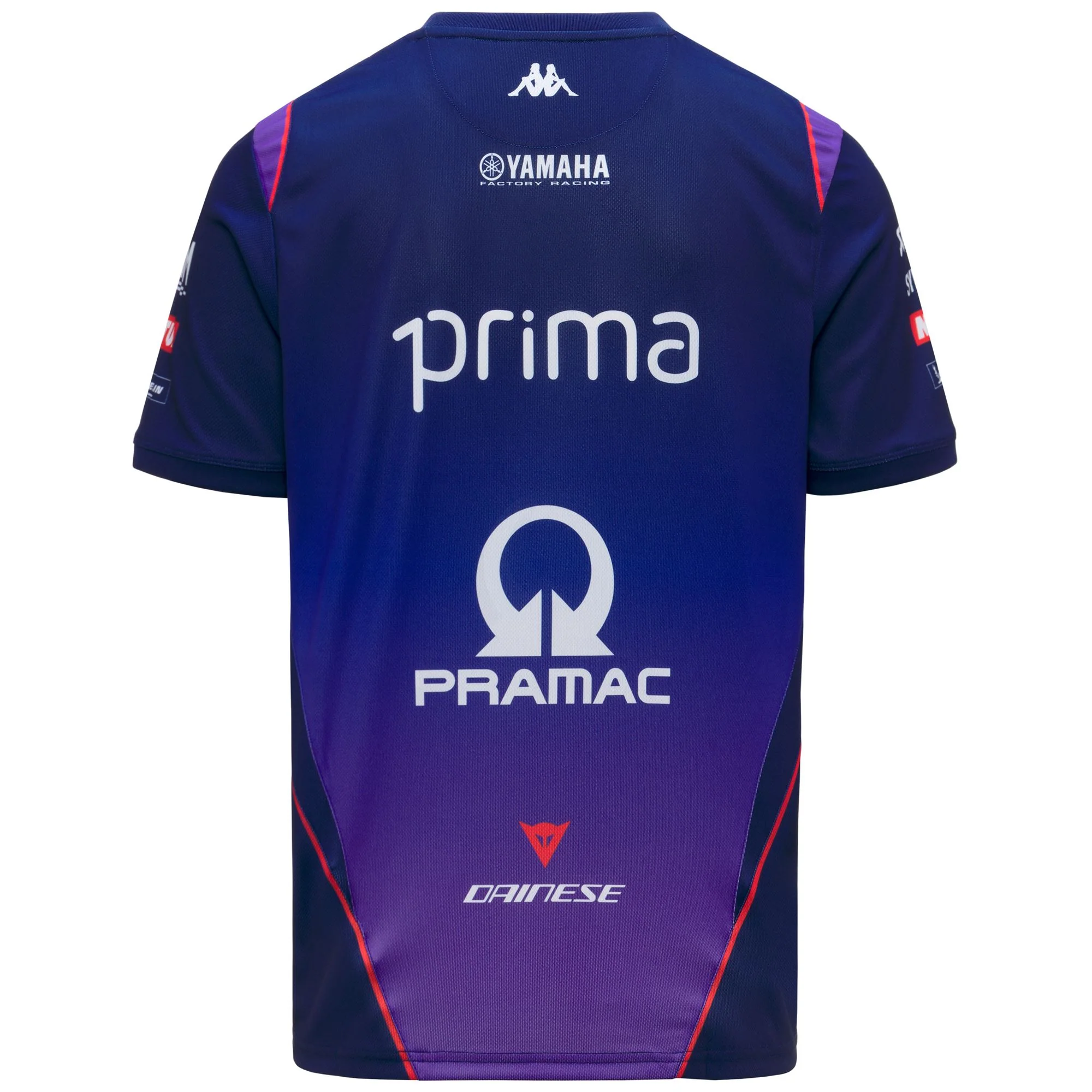AMIRIMOR PRAMAC - Active Jerseys - T-Shirt - Man - Blue Print-Violet Deep Lavander- Orange Tomato-Blue Print - Image 3