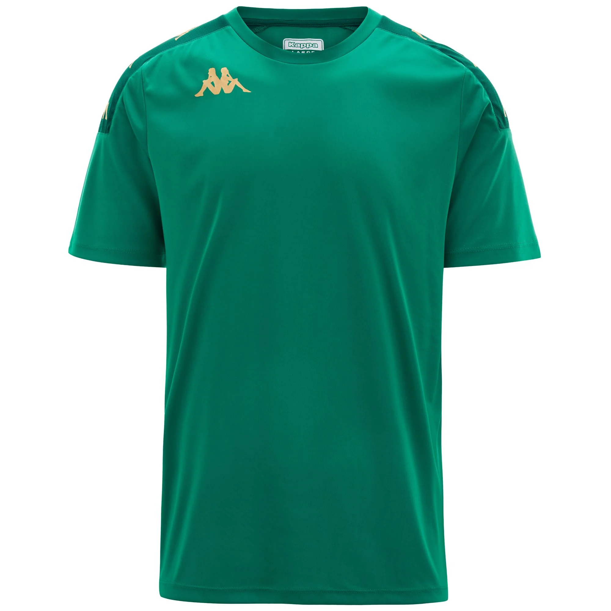 KAPPA4FOOTBALL GIANTO - Active Jerseys - Shirt - Man - GREEN-GREEN GALAPAGOS