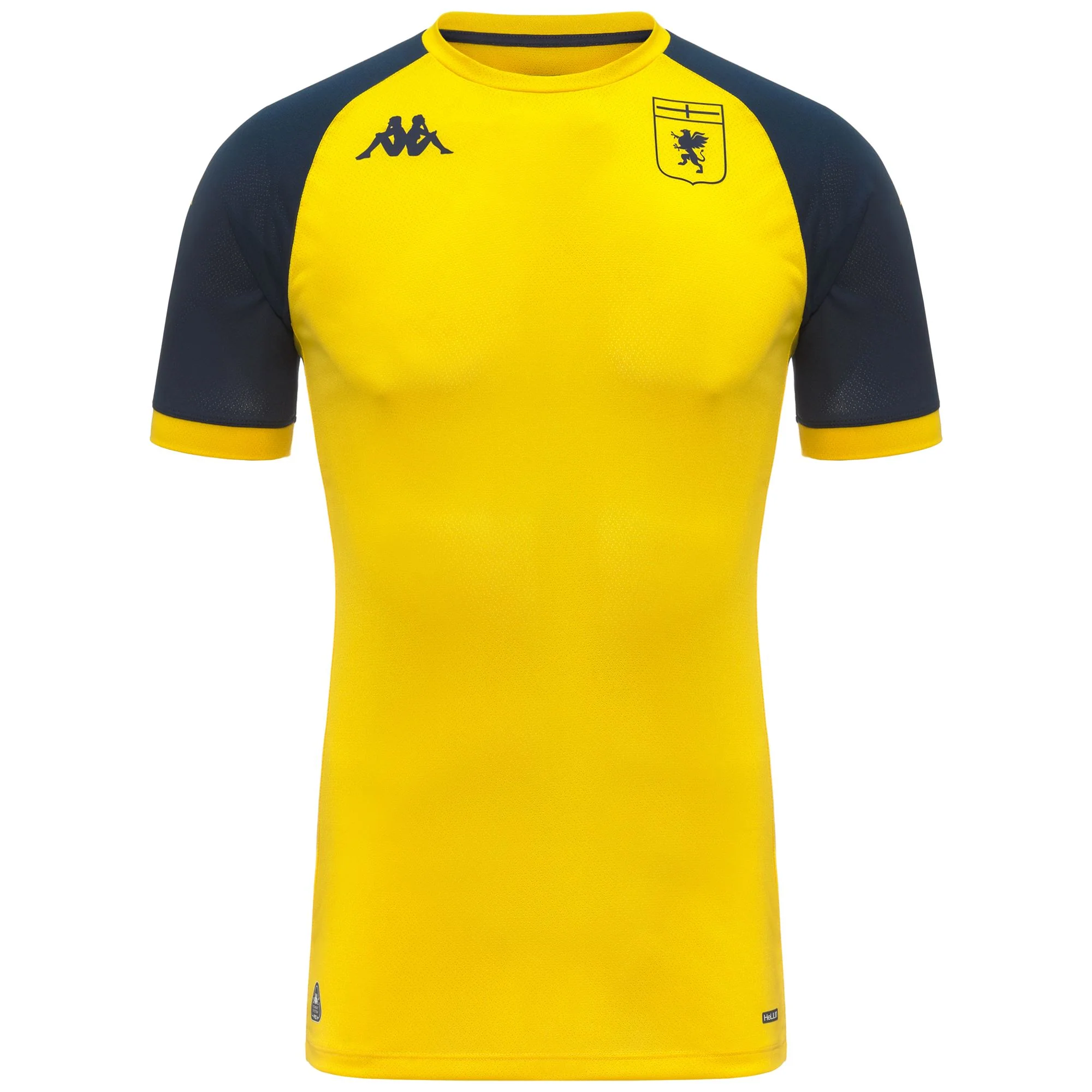MOKIBA PRO GENOA - Active Jerseys - Shirt - Man - YELLOW-BLUE DK