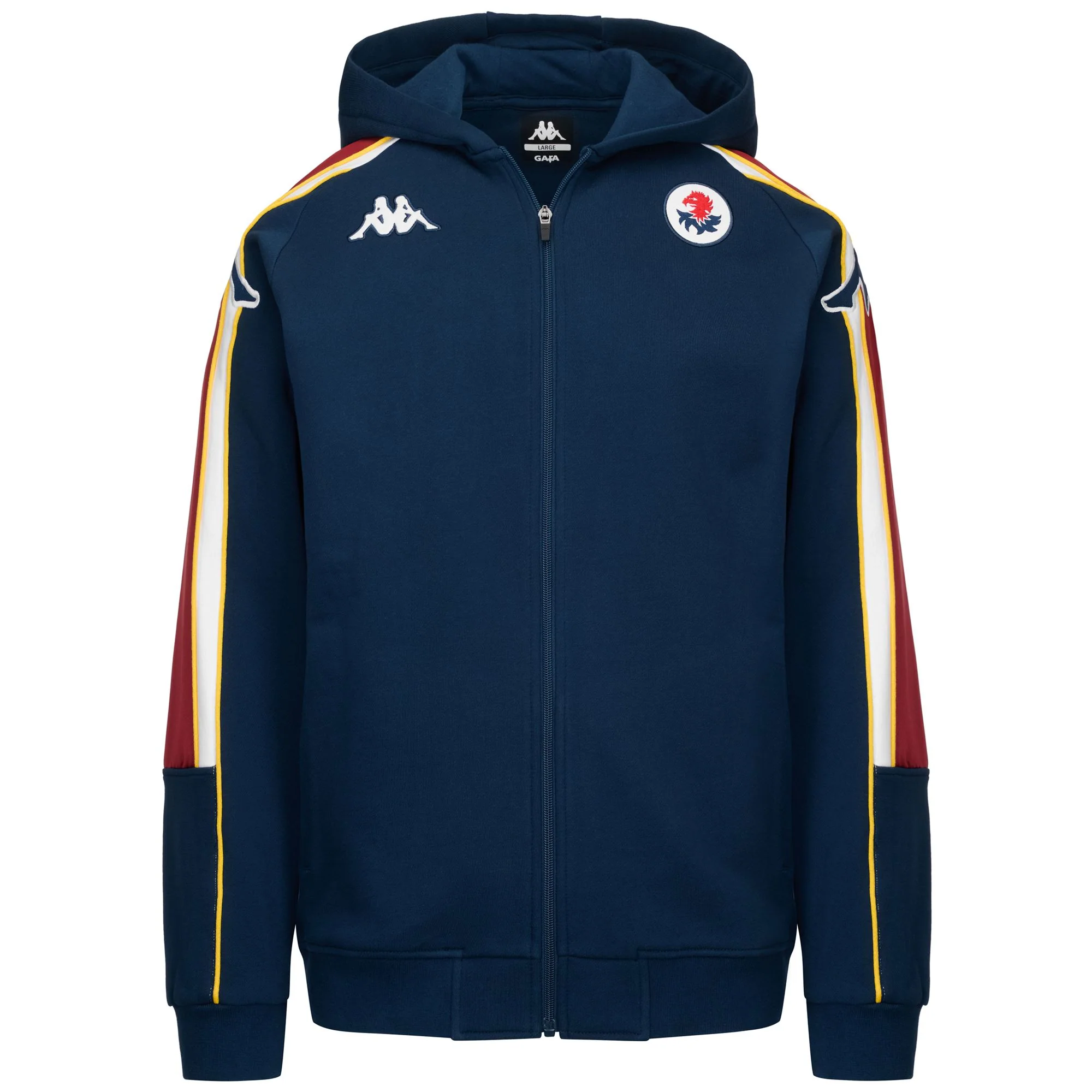 RELOADY GENOA - Fleece - Jacket - Man - BLUE DK-RED DK-WHITE-YELLOW