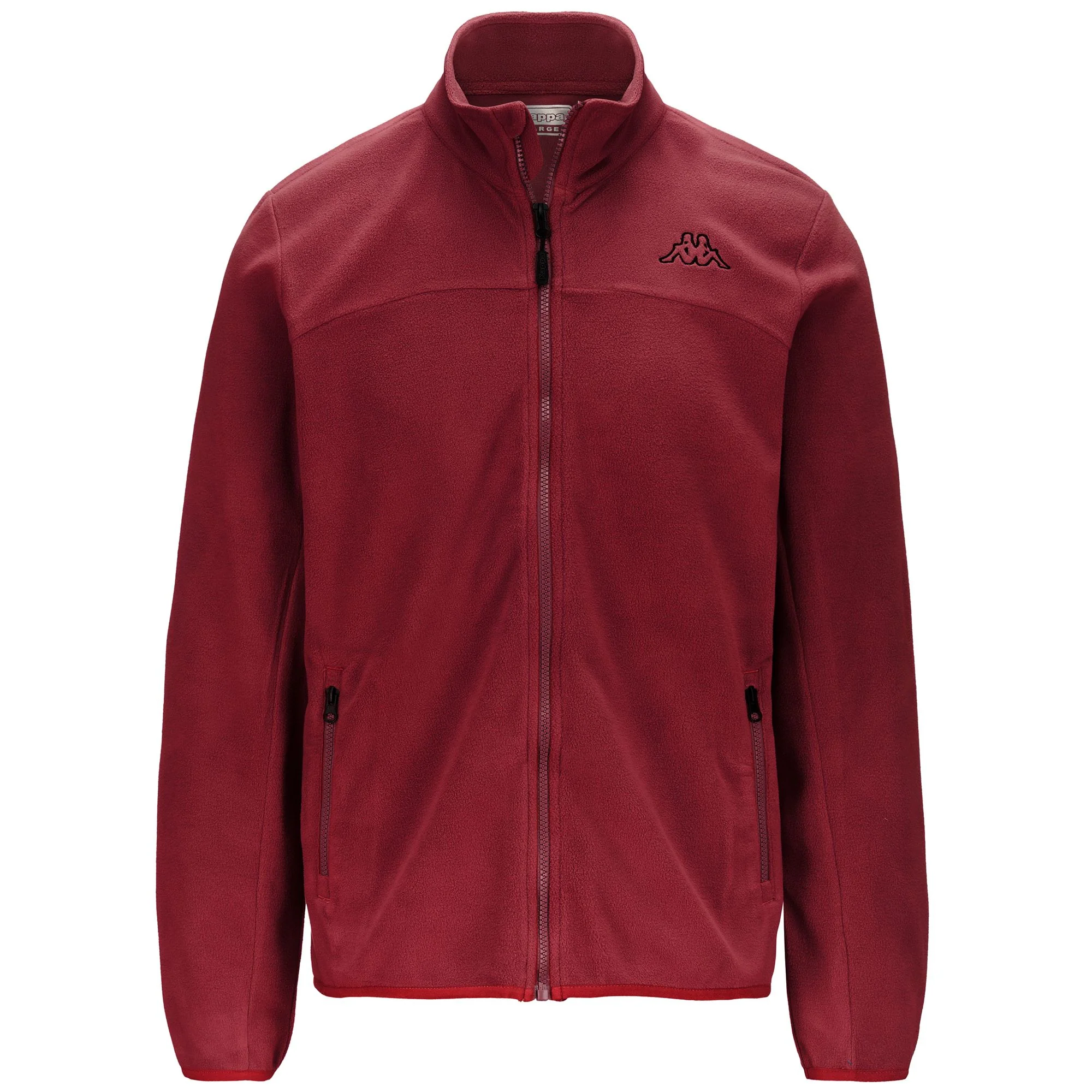 LOGO WIND - Fleece - Jacket - Man - RED RODODENDRO