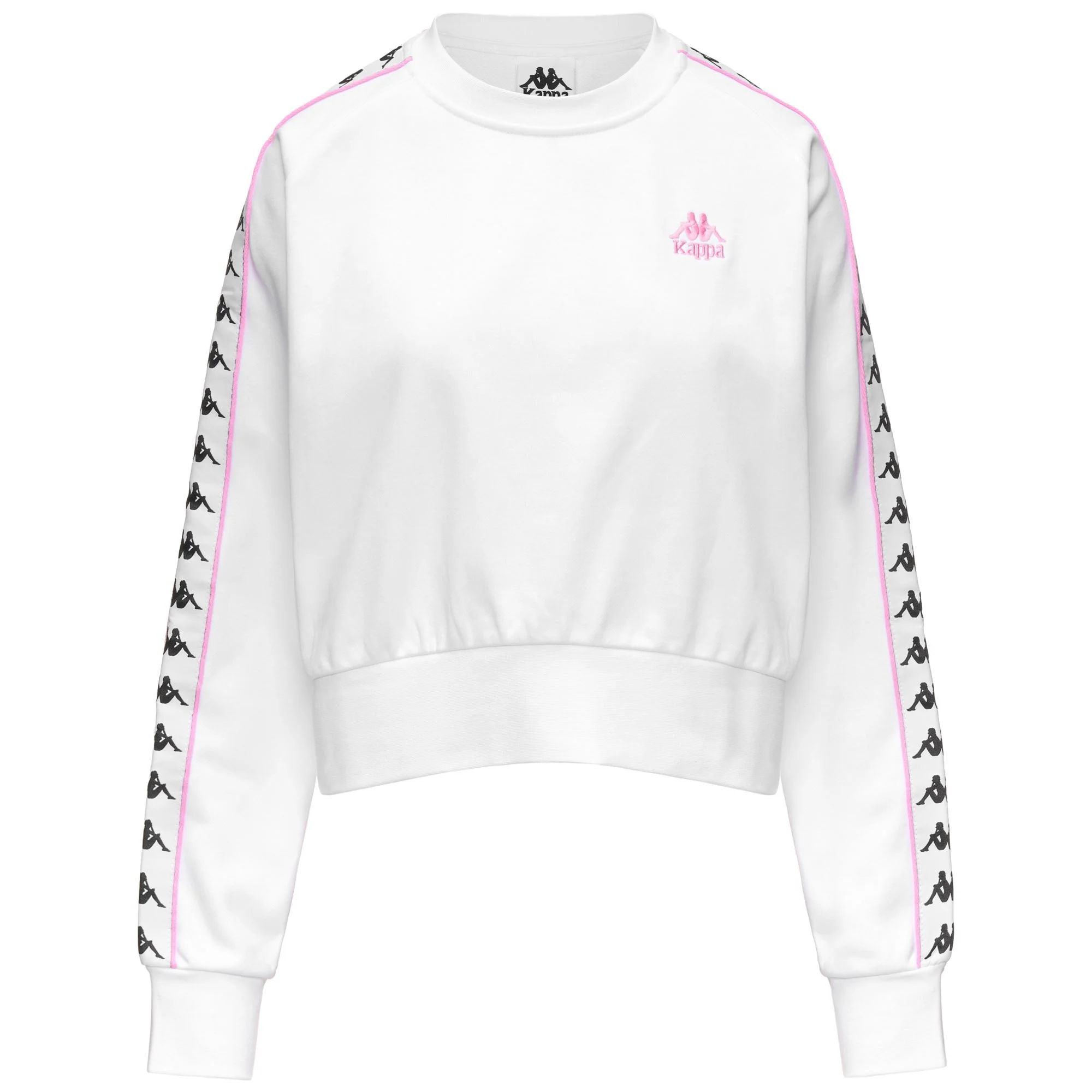 222 BANDA   MARBELLA - Fleece - Jumper - Woman - WHITE-PINK PRISM