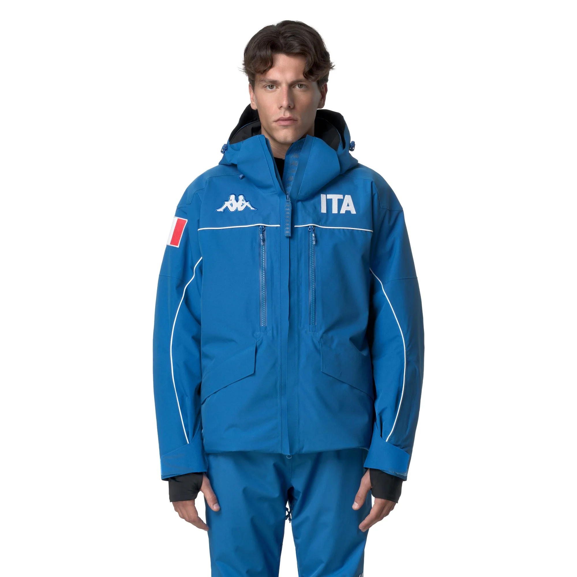 6CENTO 602FP ITA - Jackets - Mid - Man - BLUE  BRILLIANT-WH