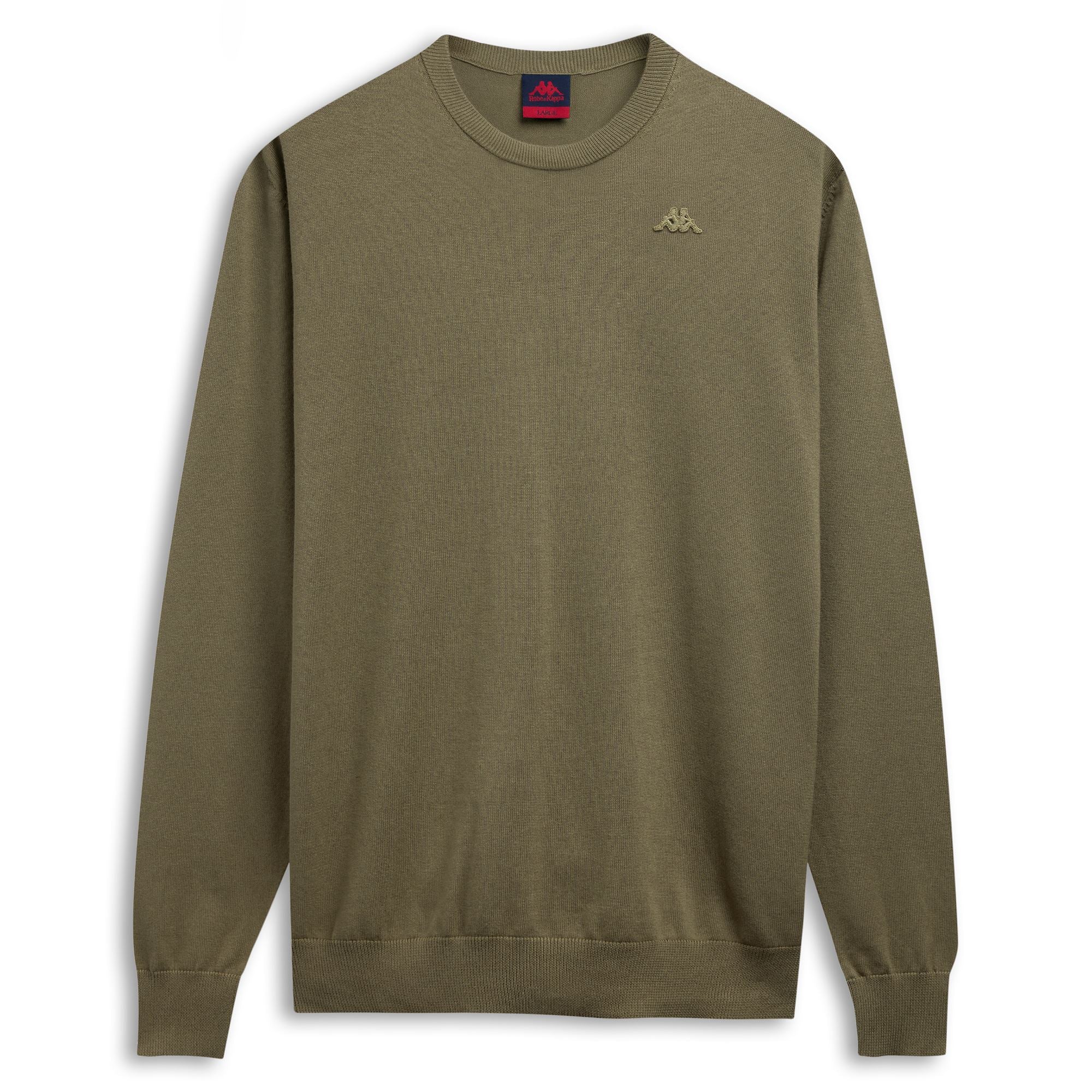 ELISIO - KNITWEAR - Jumper - Man - GREEN ALOE