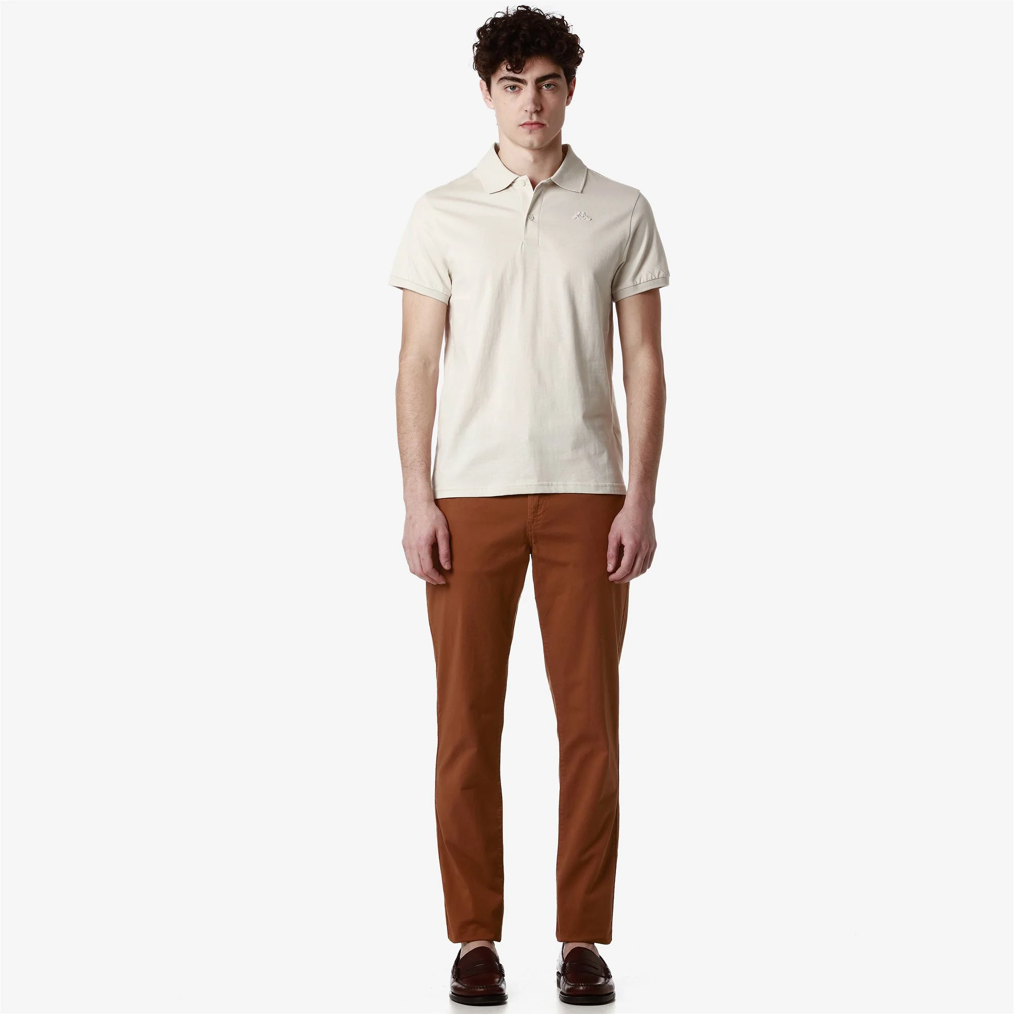 AARAU - La polo Robe di Kappa - Polo - Man - BEIGE  MOONBEAM - Image 4