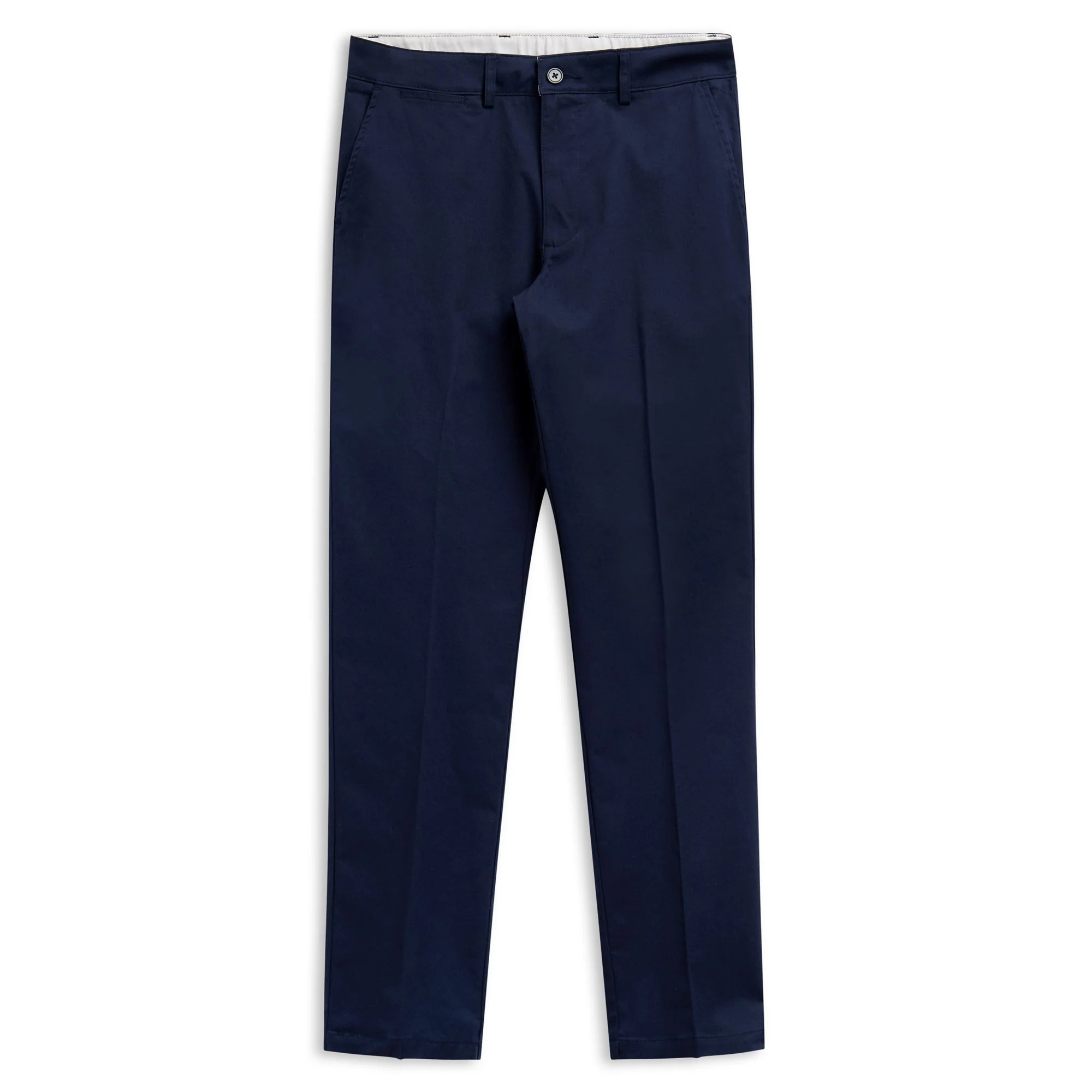 RAFAEL COMFORT GABARDINE - Pants - CHINO - Man - BLUE IRIS