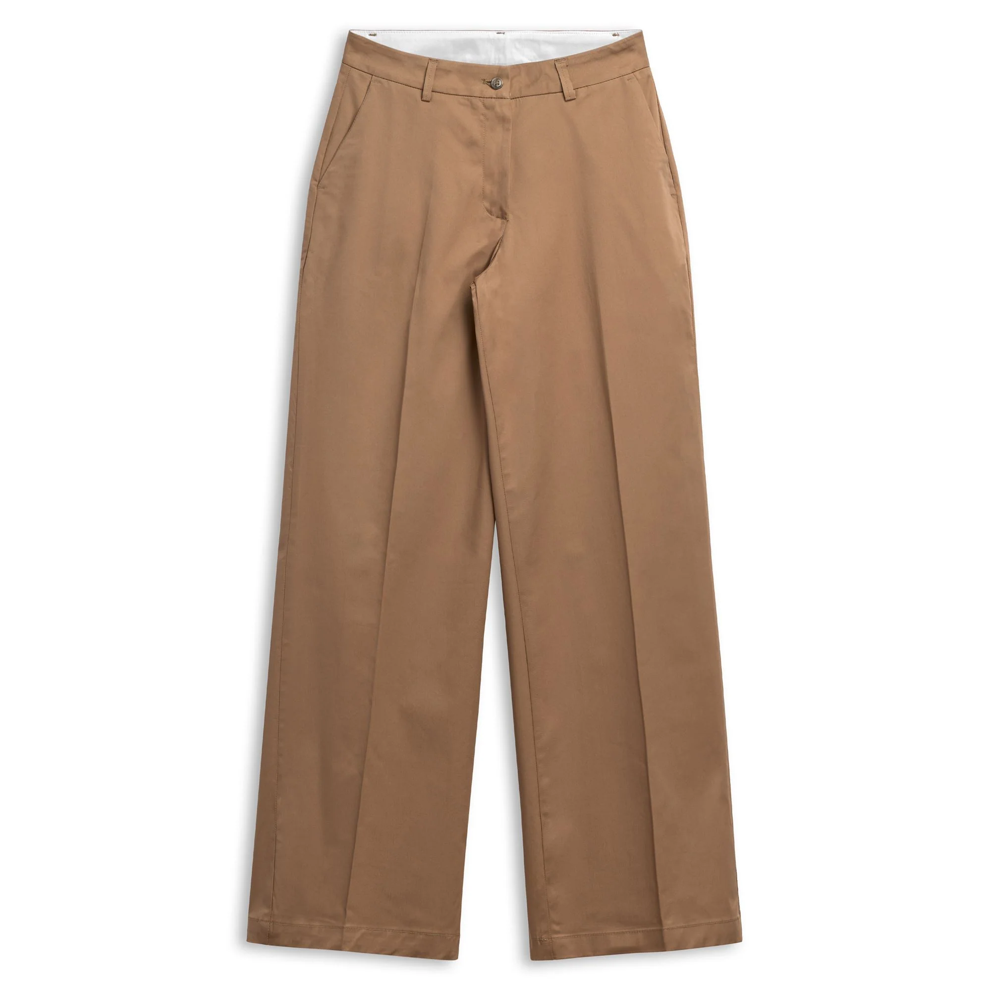 RASHA COMFORT GABARDINE - Pants - CHINO - Woman - BROWN TANNO - Image 2