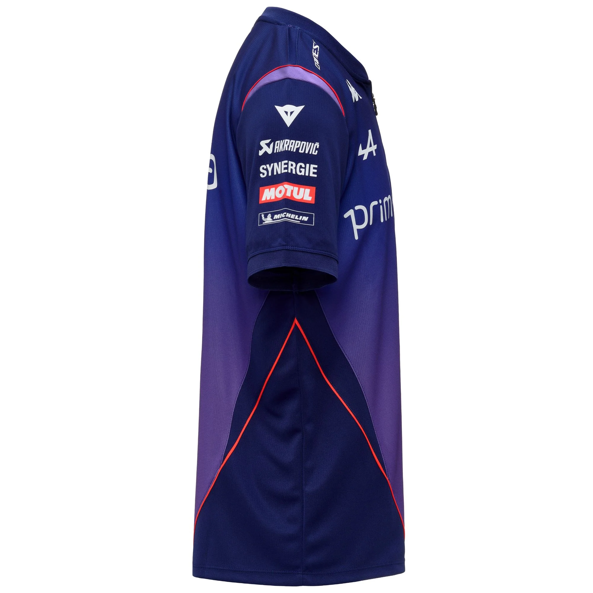 ACRAXO PRAMAC - Polo Shirts - Polo - Man - BLUE PRINT-VIOLET DEEP LAVANDER- ORANGE TOMATO - Image 2