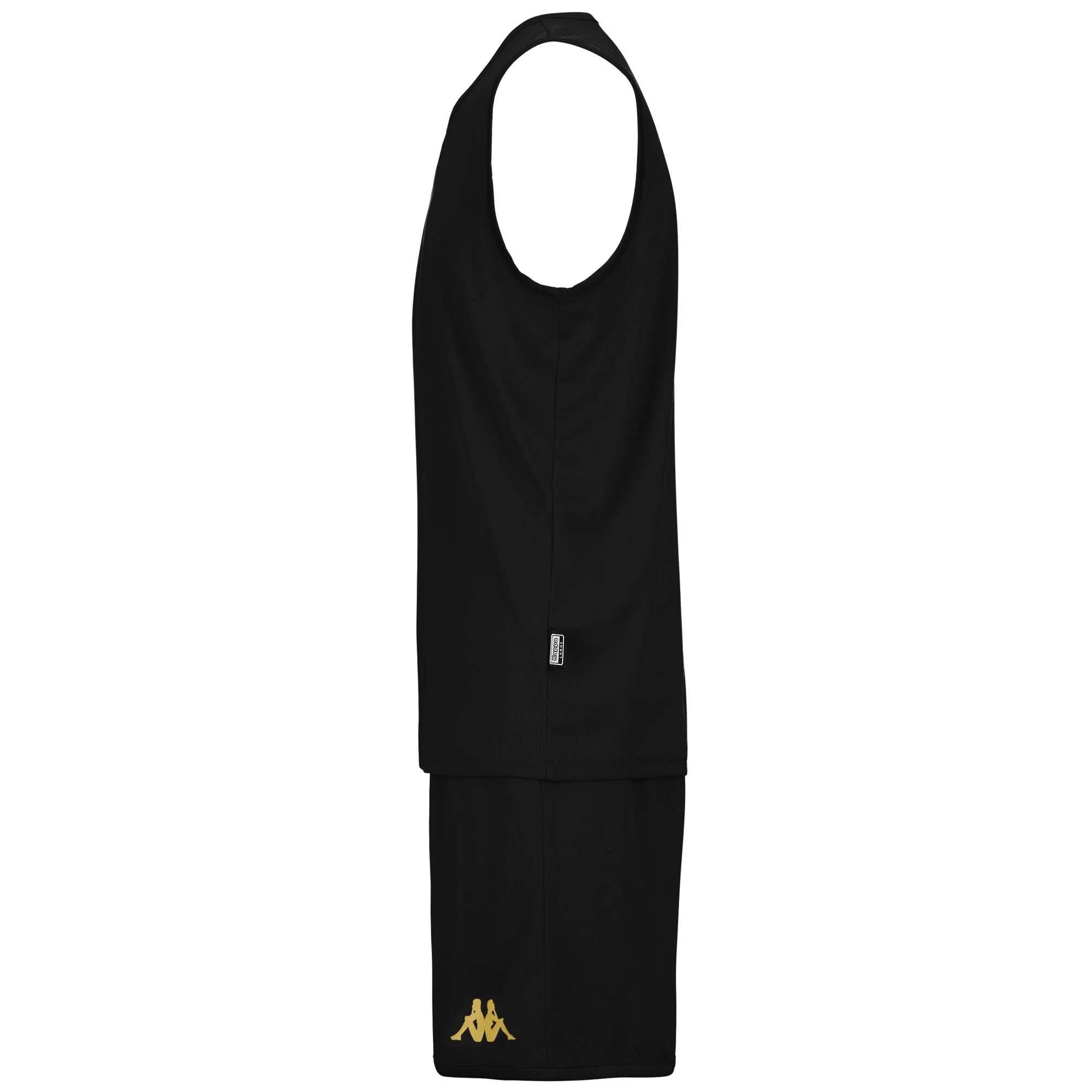 KAPPA4BASKET DANCOSI - Sets - Shorts / Tank - Man - Black-White-Gold - Image 3