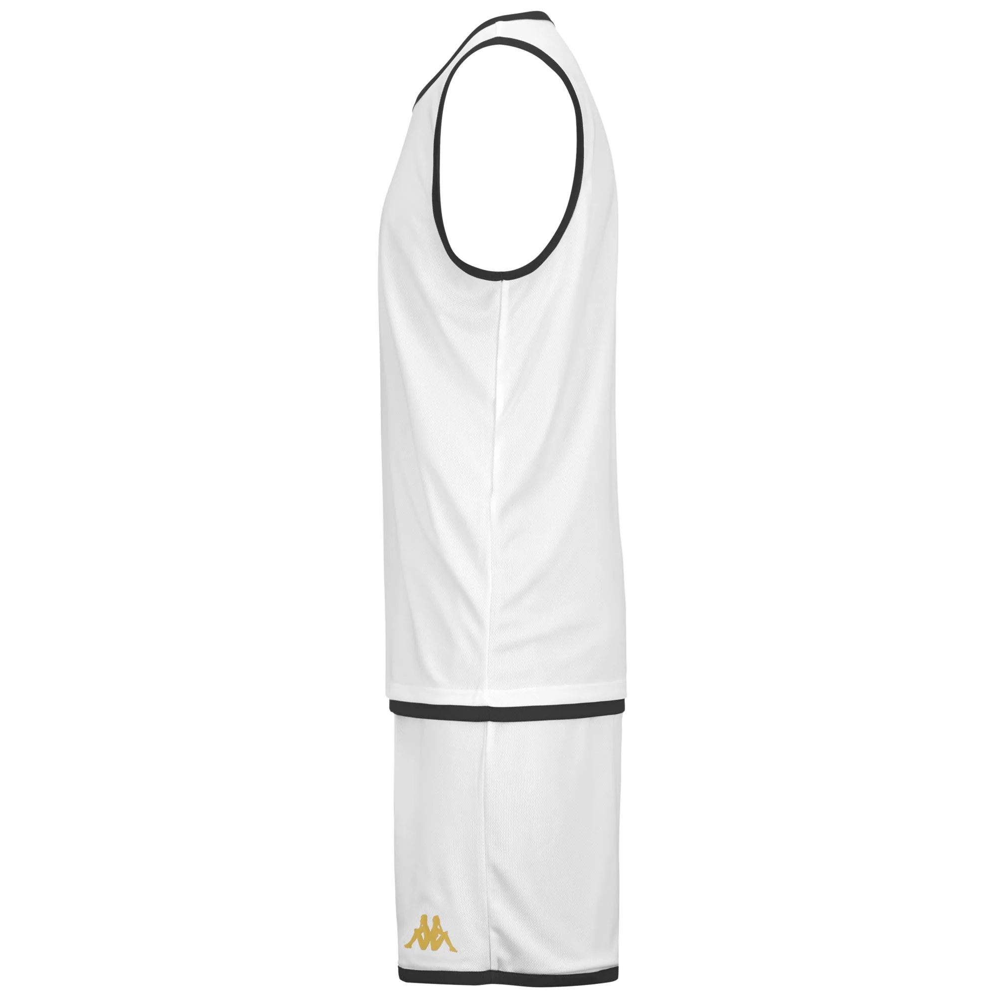 KAPPA4BASKET DANCOSI - Sets - Shorts / Tank - Man - Black-White-Gold - Image 5