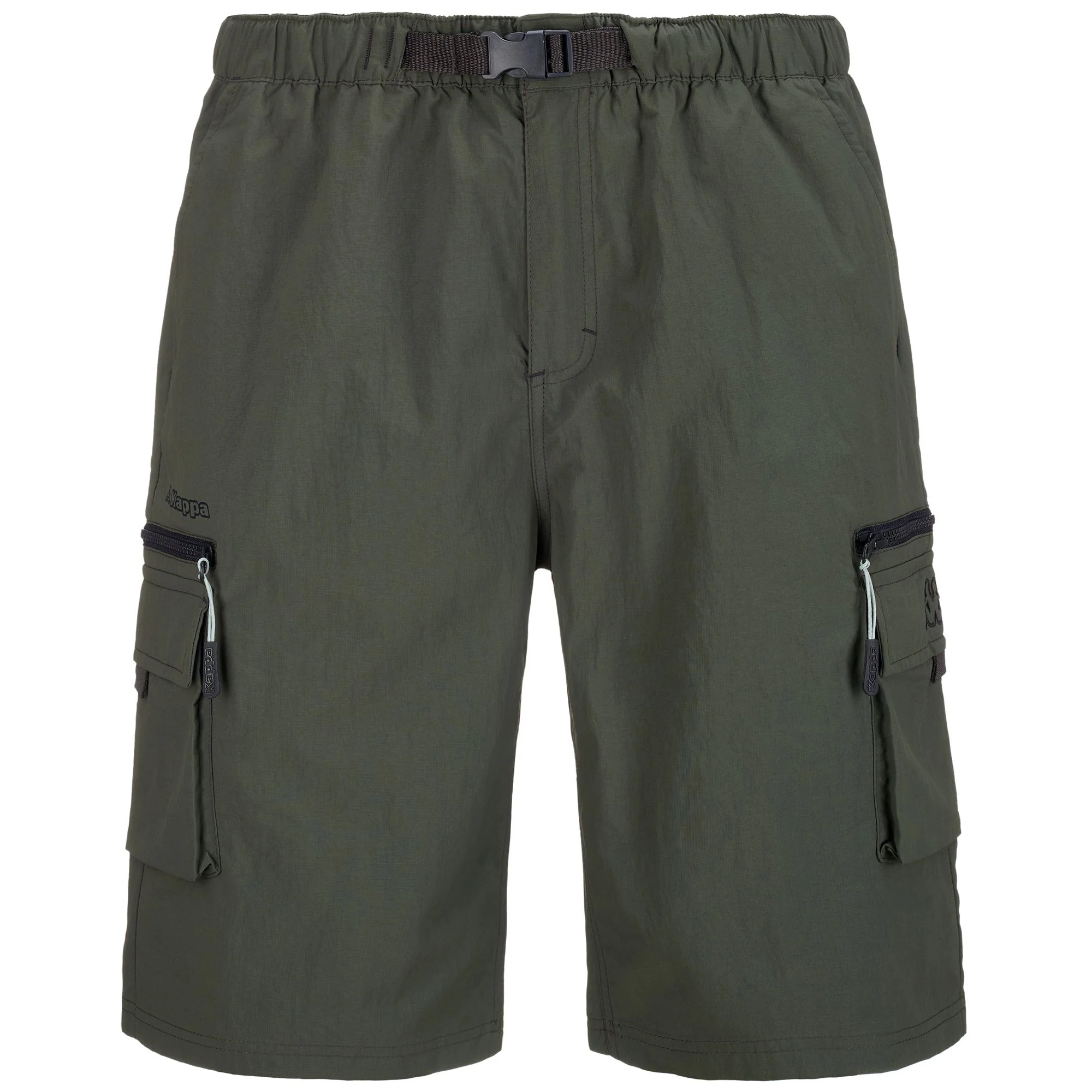 LOGO  CARGOS - Shorts - Sport  Shorts - Man - GREEN BLACKISH