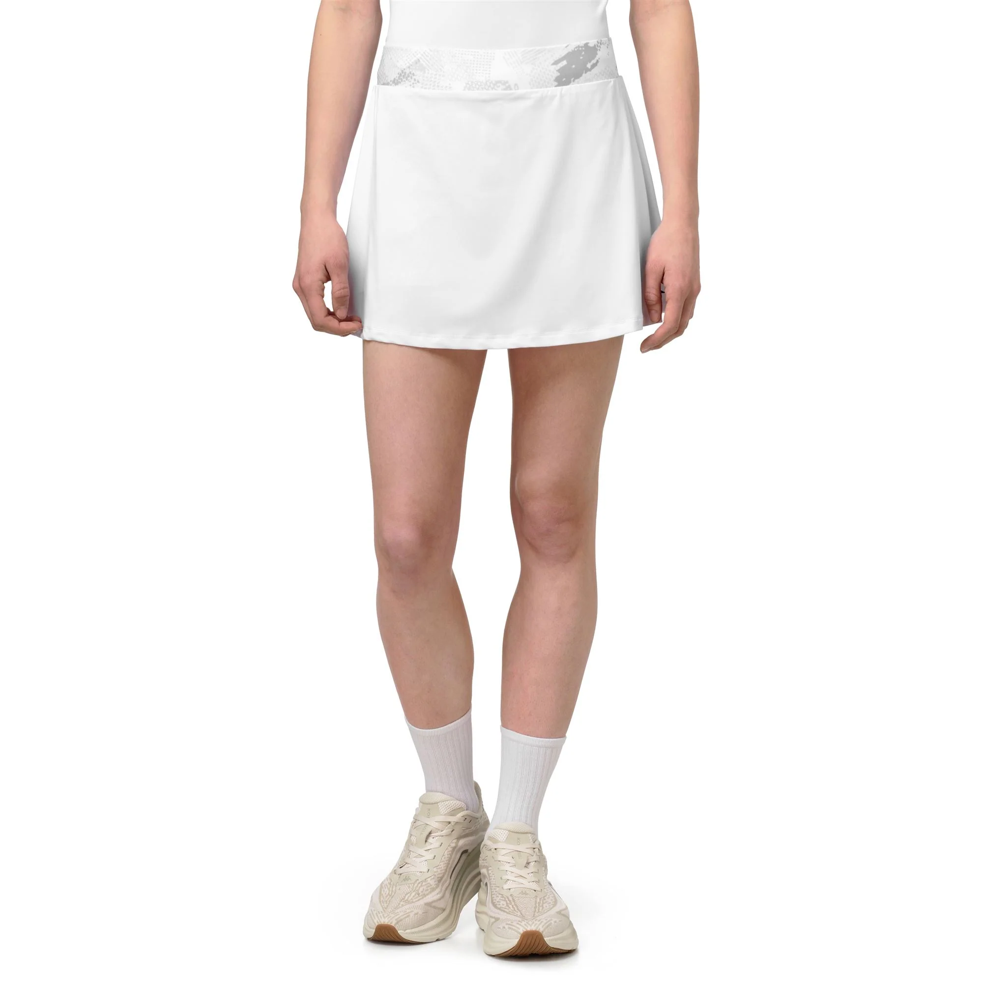 IDLEN - Skirts - Short - Woman - White-Grey Dawn-White Milk-Grey Ash-Grey Vaporous