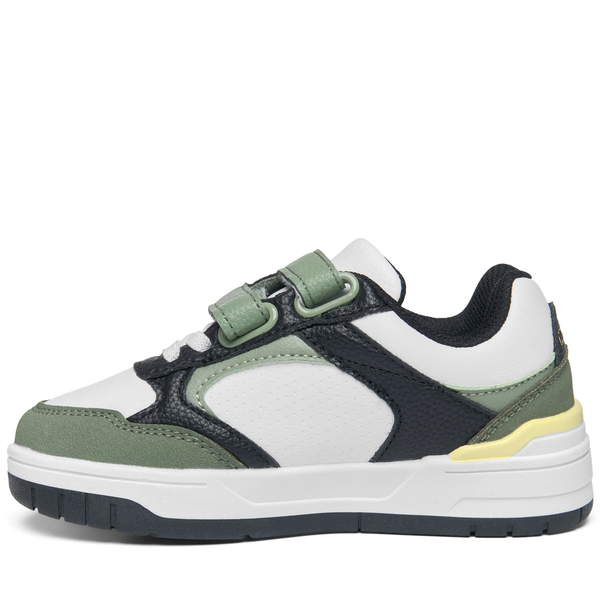LOGO  MANIS 2.0 EV KID - Sneakers - Low Cut - Kid unisex - White-Black-Green Sage - Image 4