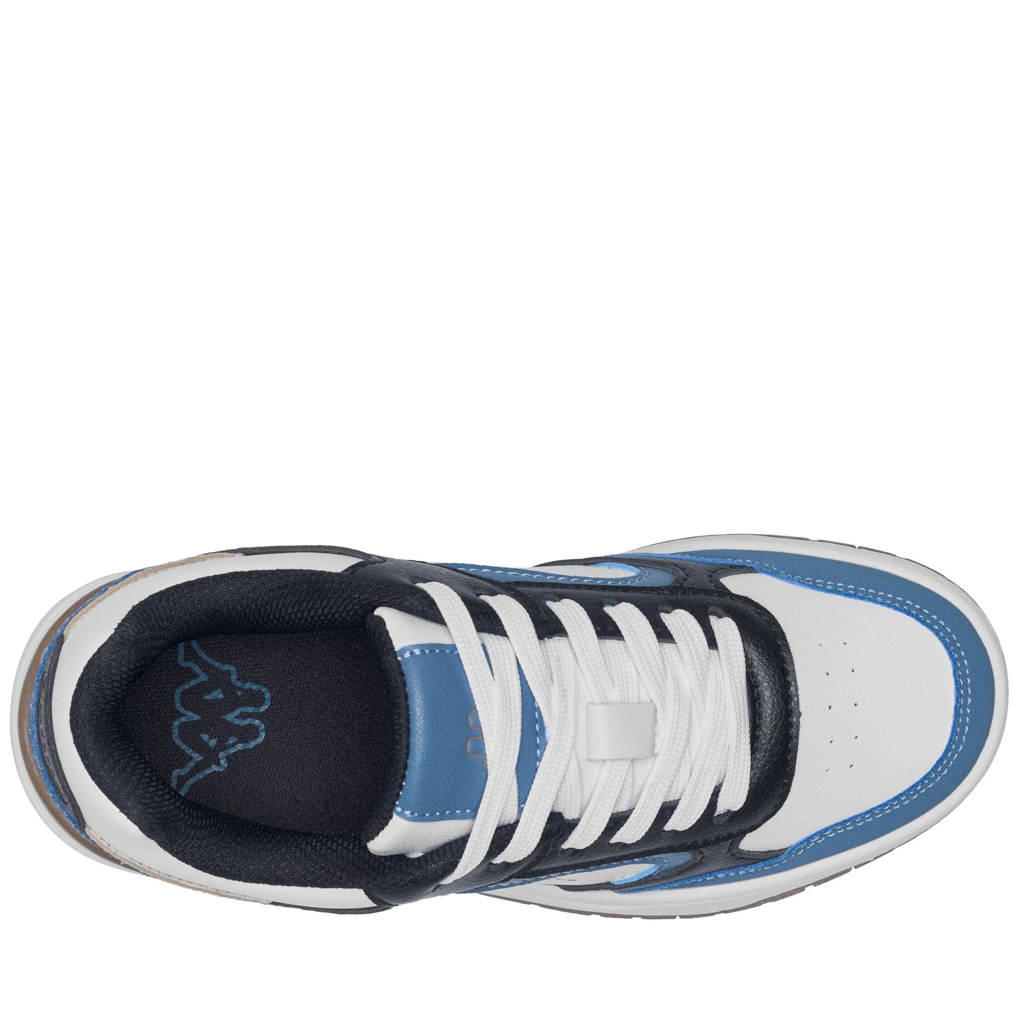 LOGO   MANIS 2.0 KID - Sneakers - Low Cut - Kid unisex - White-Black-Blue Copen - Image 5