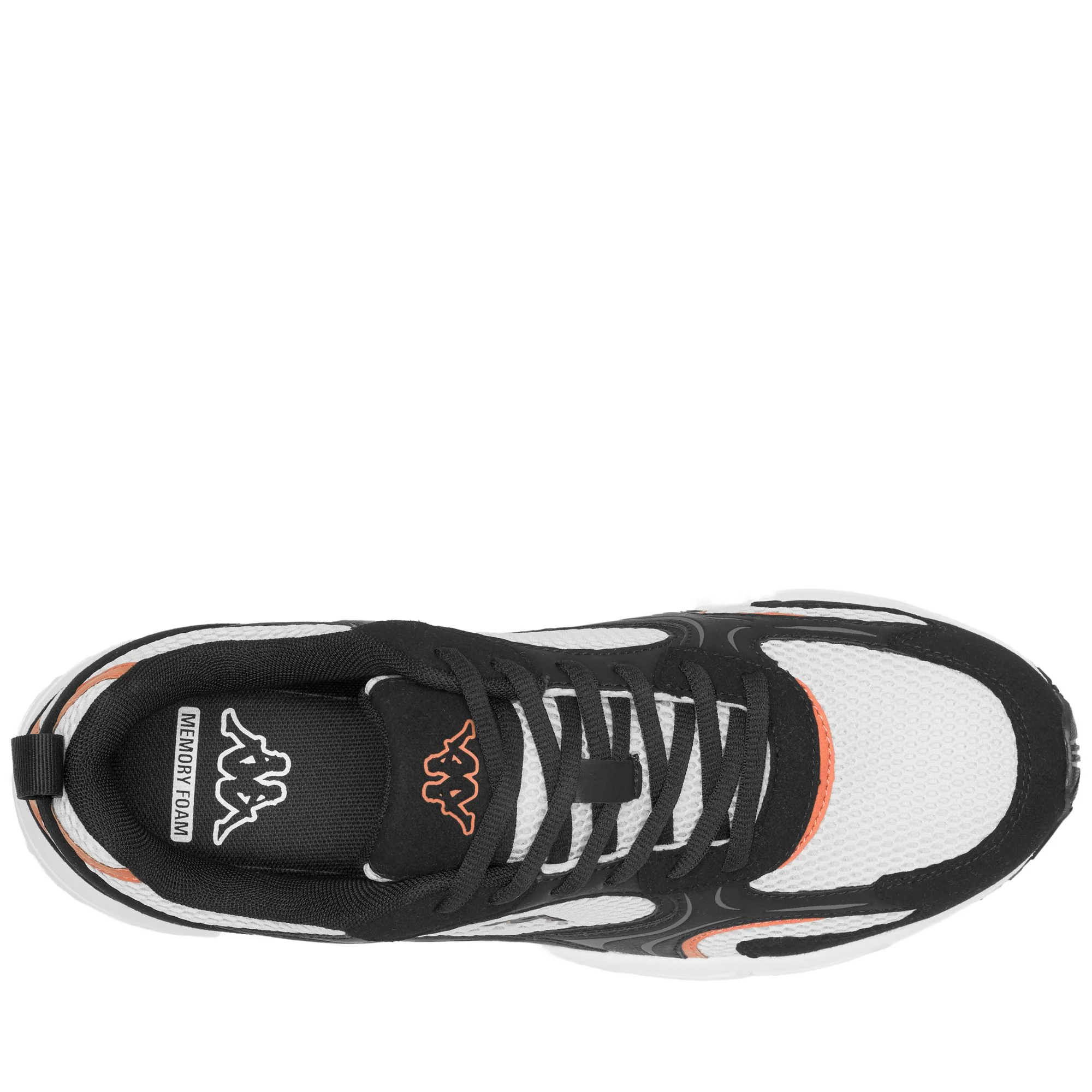 LOGO  MYGIDO 3 - Sneakers - Low Cut - Unisex - Grey Barely-Black-Orange - Image 5