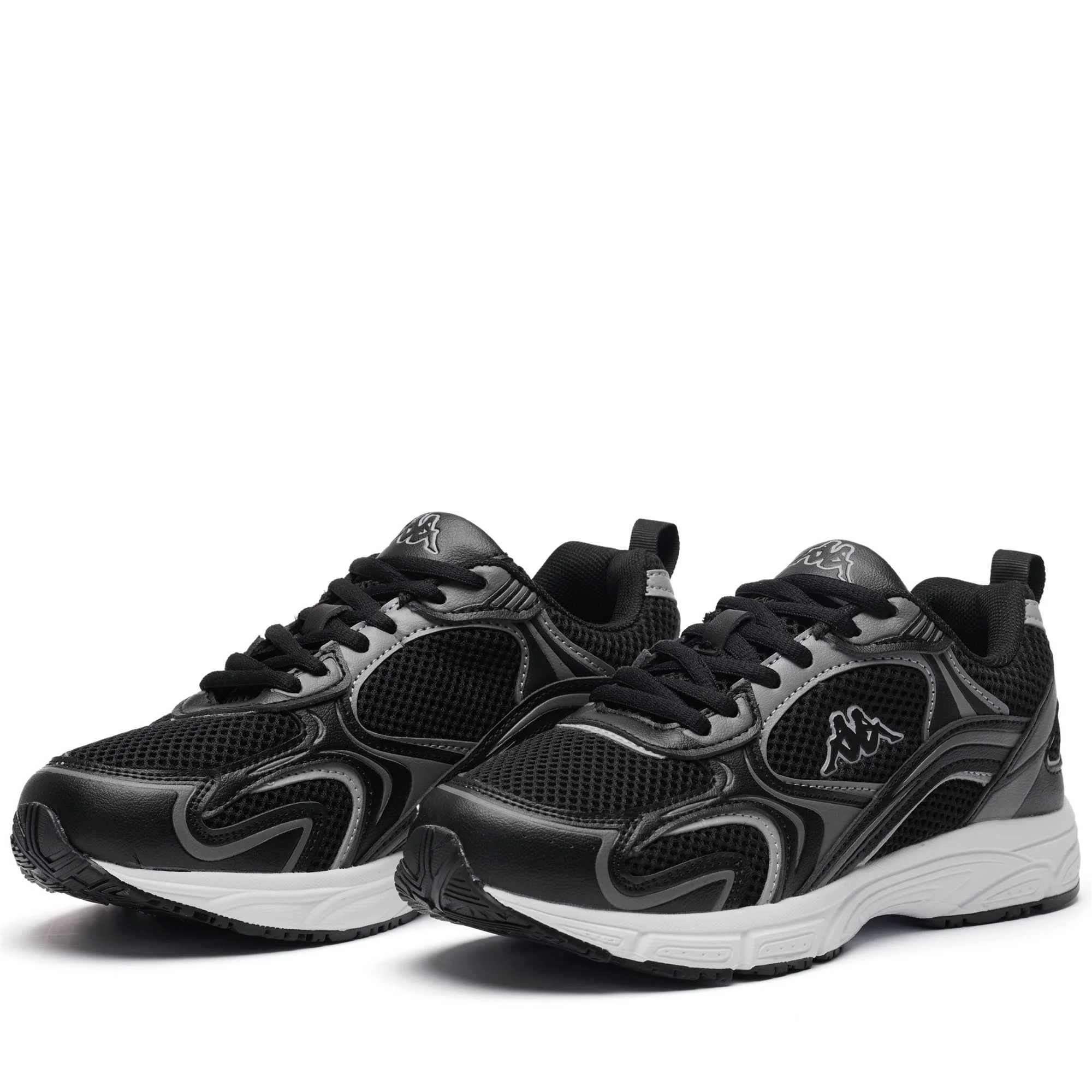 LOGO  MYGIDO - Sneakers - Low Cut - Unisex - BLACK-GREY BISE