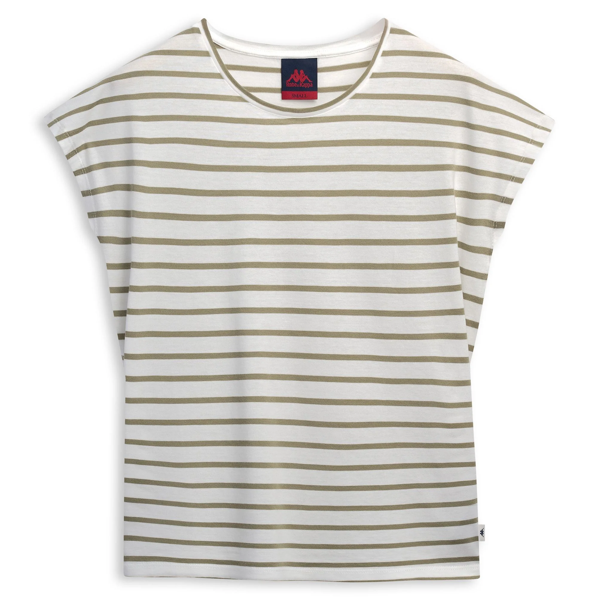 NAHIRA - T-ShirtsTop - T-Shirt - Woman - WHITE CLOUD-GREEN ALOE - Image 2
